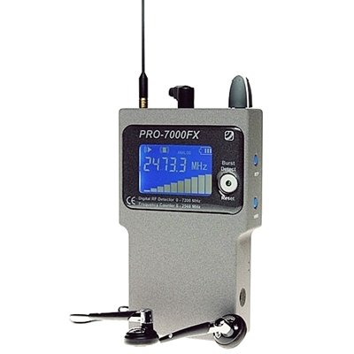 PRO7000FX - Professionelle Mikrofonen Spion Detektor